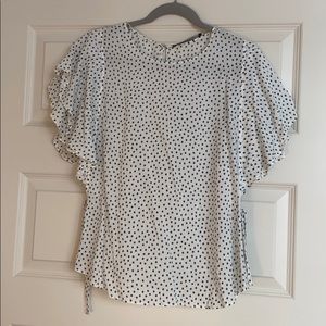 Star print blouse